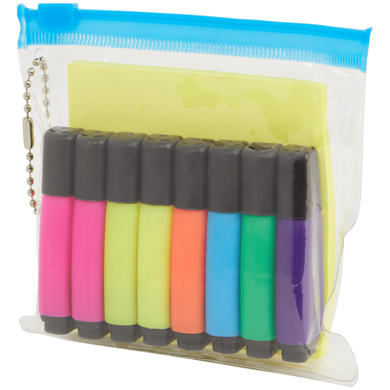 Minihighlighters en sticky notes Action NL