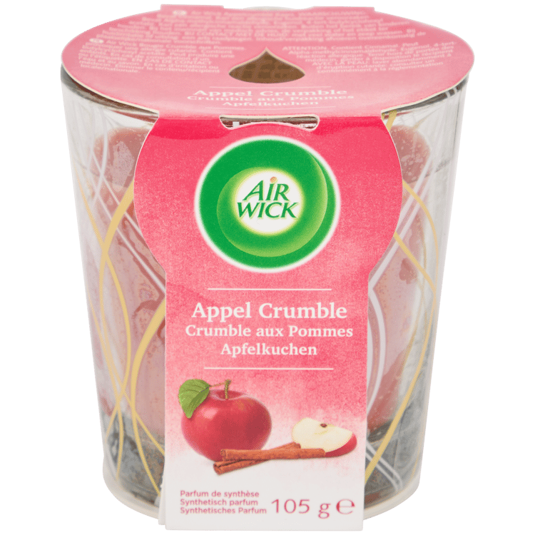 Bougie parfumée Air Wick Crumble aux pommes