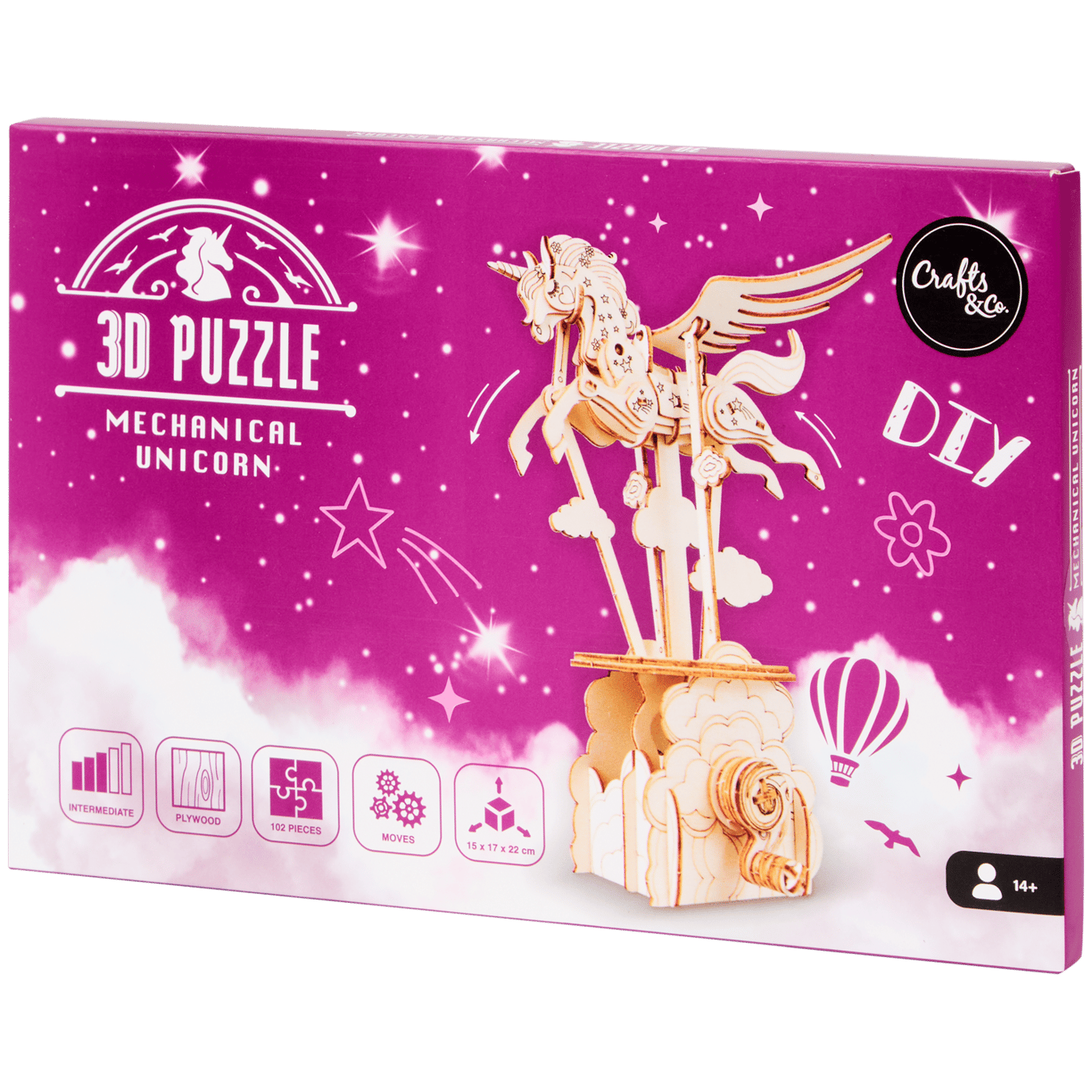 3D-Holzpuzzle