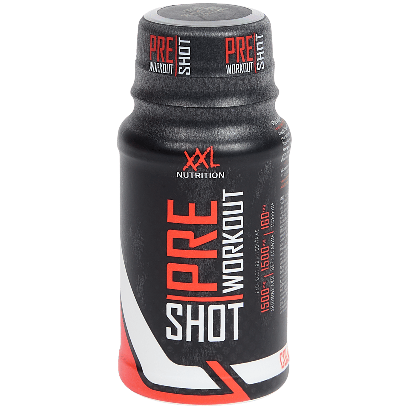 XXL Nutrition pre-workout-shot Cola