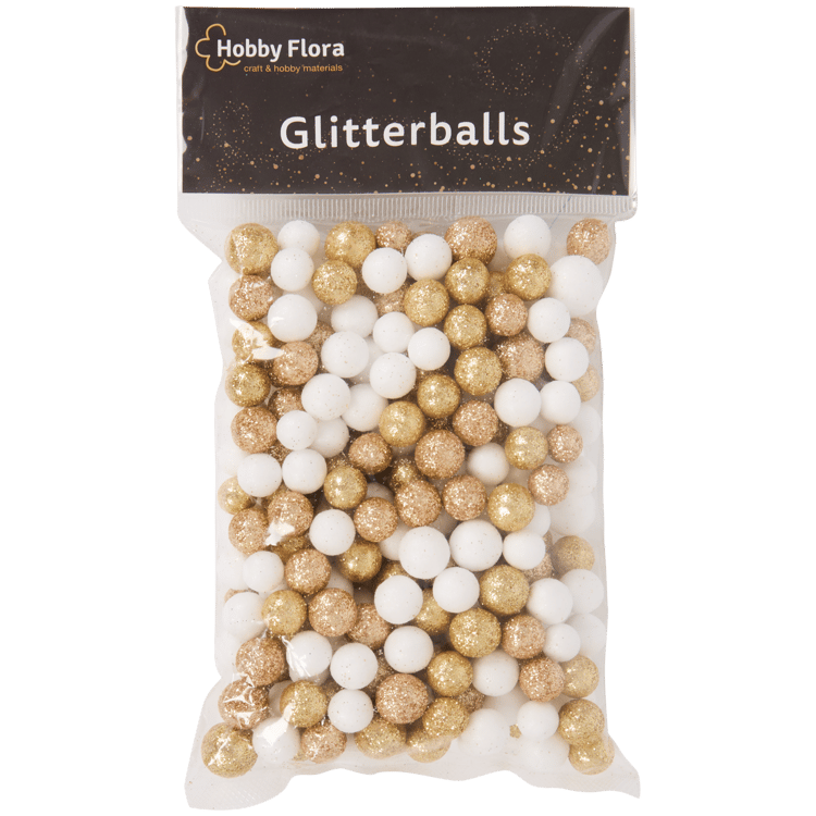 Perline per hobby con glitter Hobby Flora