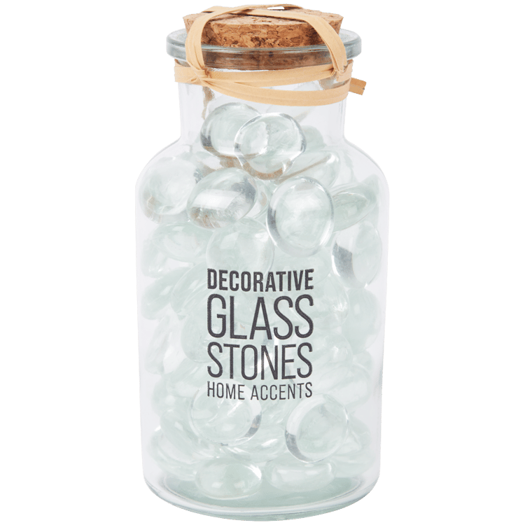 Bottiglia con pietre decorative Home Accents