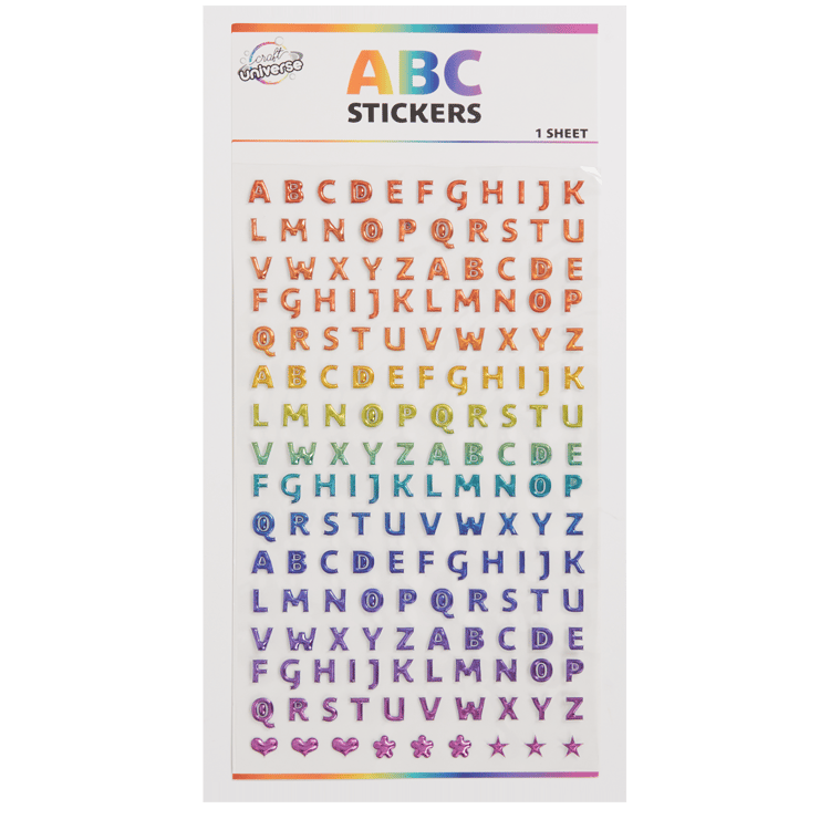 Craft Universe Mini-Buchstabensticker