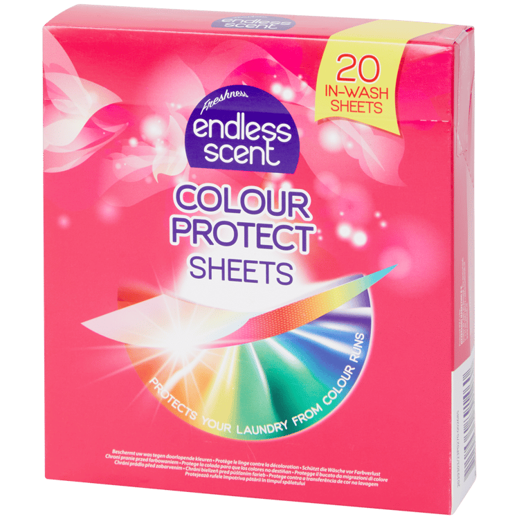 Toallitas para lavadora con protección del color Endless Scent