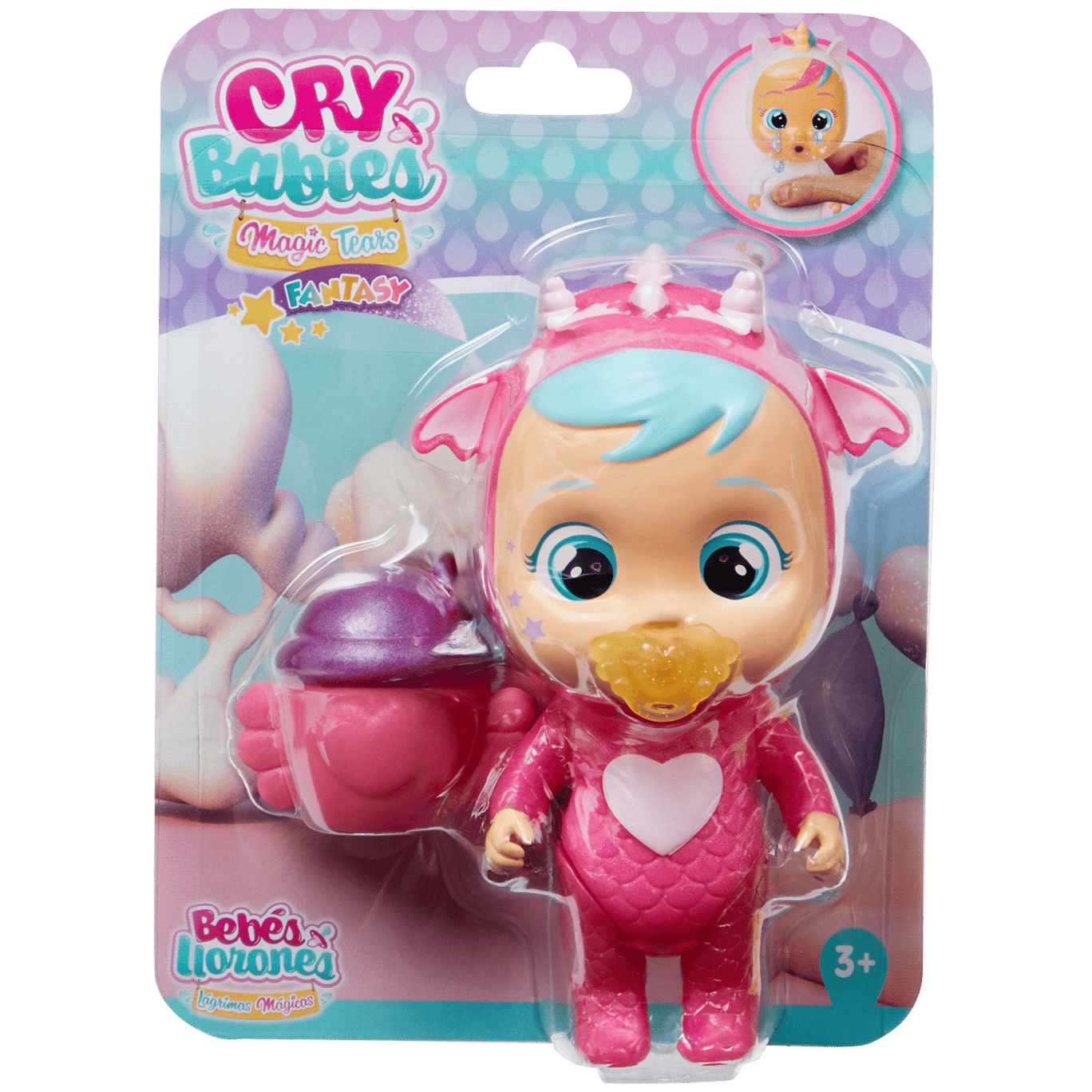 Lalka Cry Babies Magic Tears Pink Edition