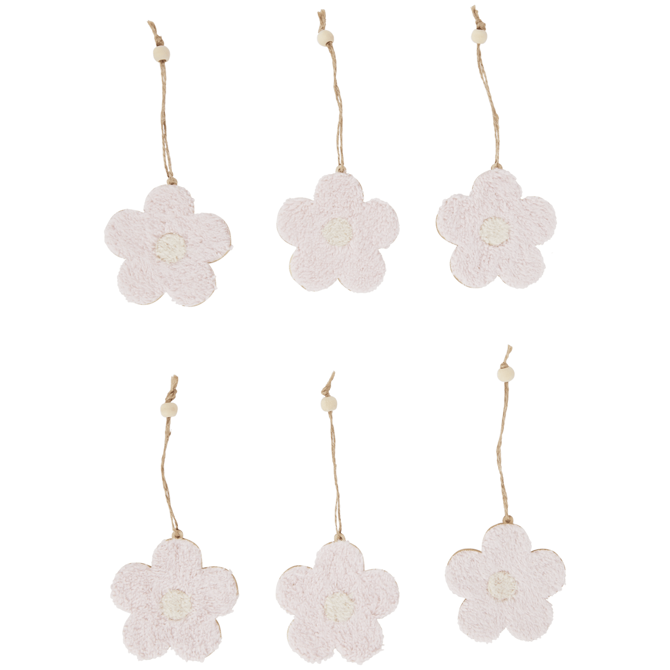 Pendentes de flores com revestimento aveludado e felpudo Home Accents