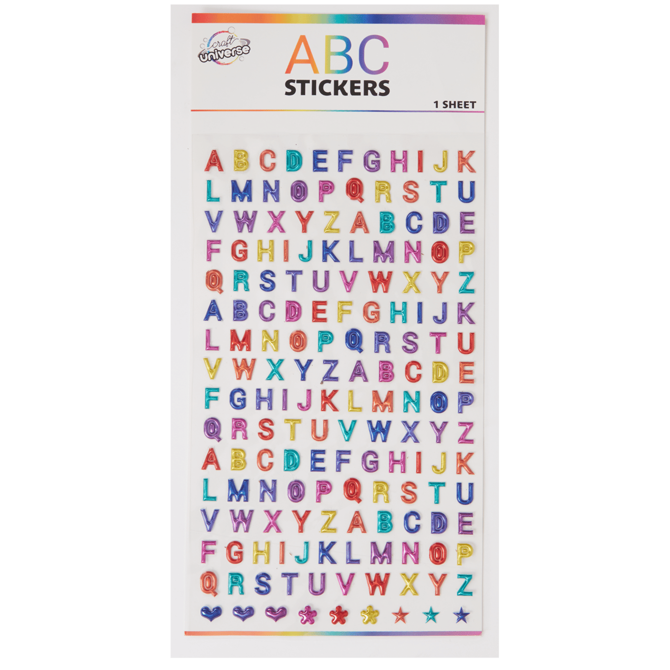 Craft Universe Mini-Buchstabensticker