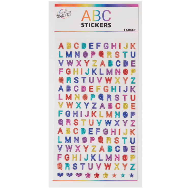 Craft Universe Mini-Buchstabensticker