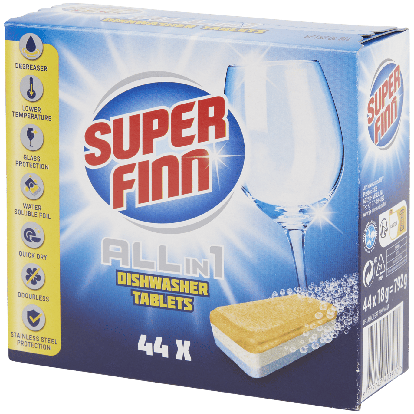 Tablettes pour lave-vaisselle Superfinn All-in-1