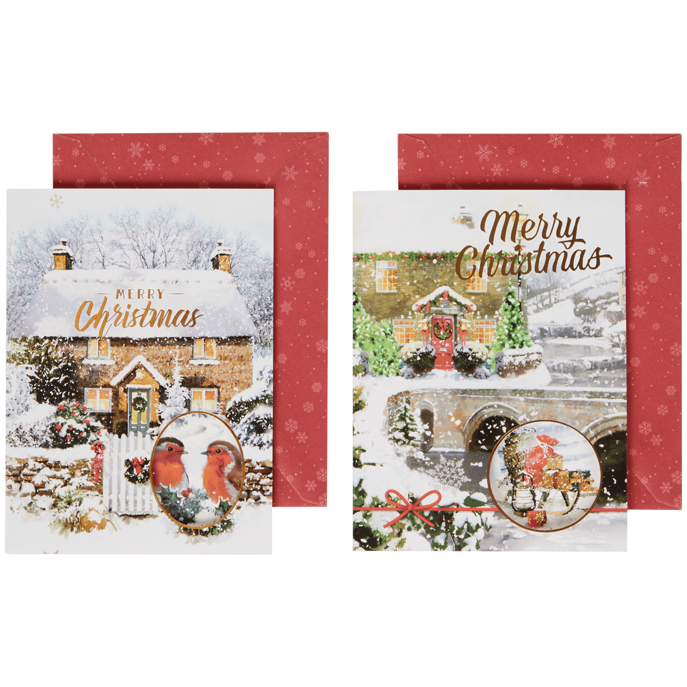 Cartes de Noël de luxe