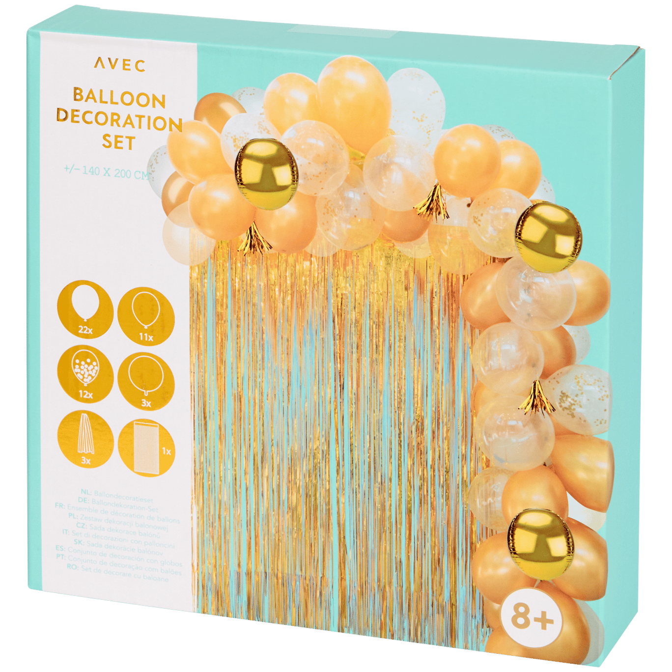 Kit de ballons de fête Avec