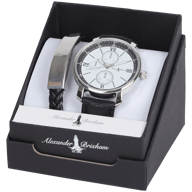 Dárková sada hodinek s náramky Alexander Brixham