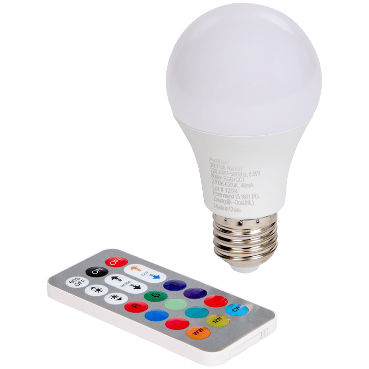 Mehrfarbige LED-Lampe