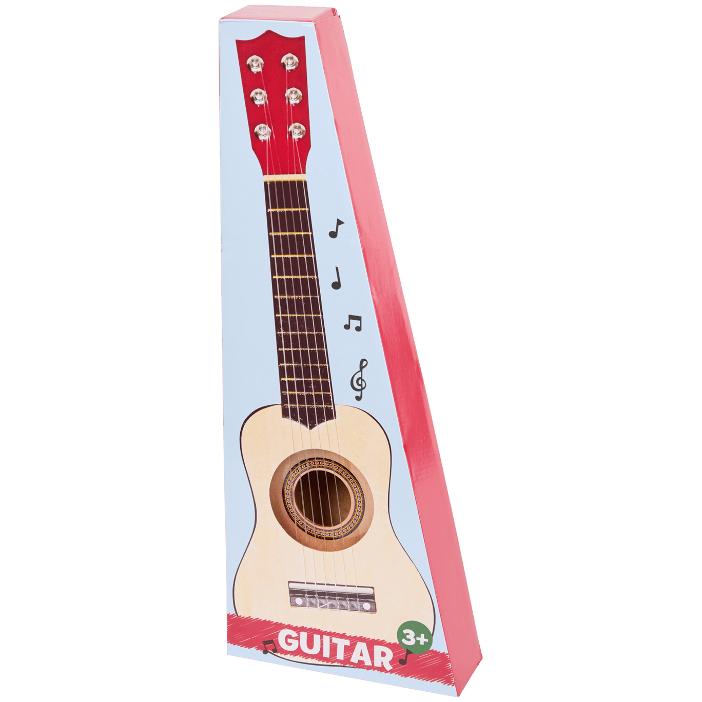 Drewniana gitara dla dzieci