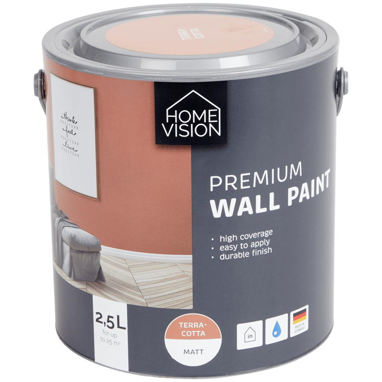 Home Vision Premium-Wandfarbe Terrakotta