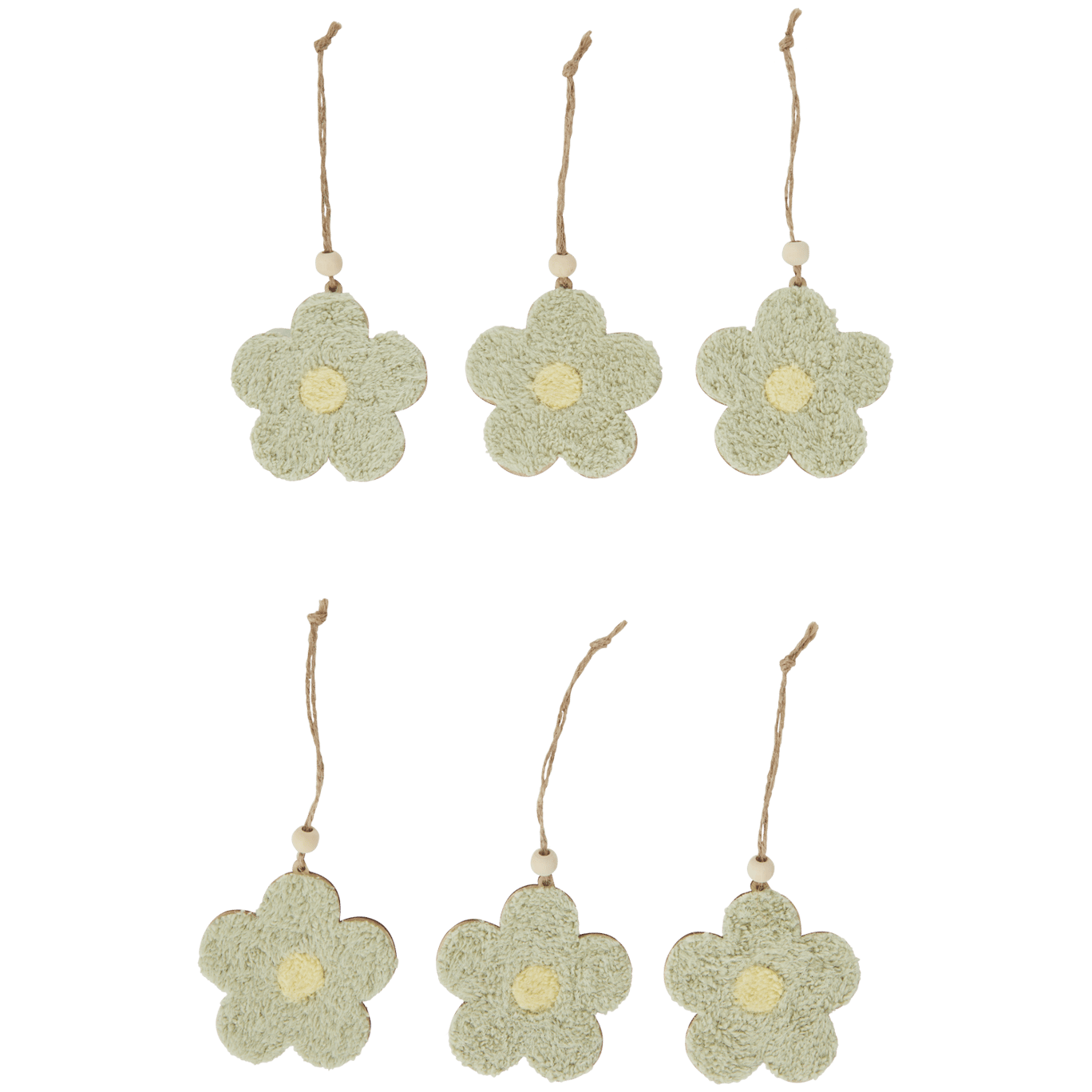 Pendentes de flores com revestimento aveludado e felpudo Home Accents