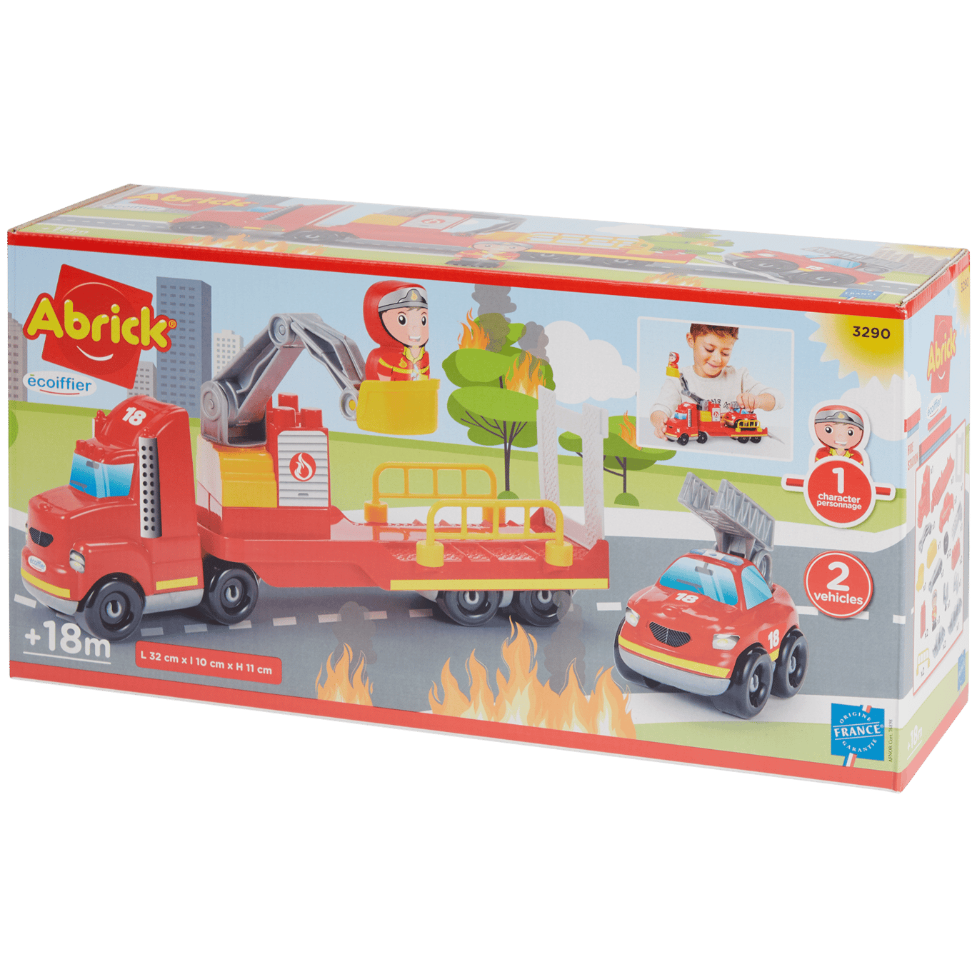 Set de vehículos de juguete Abrick
