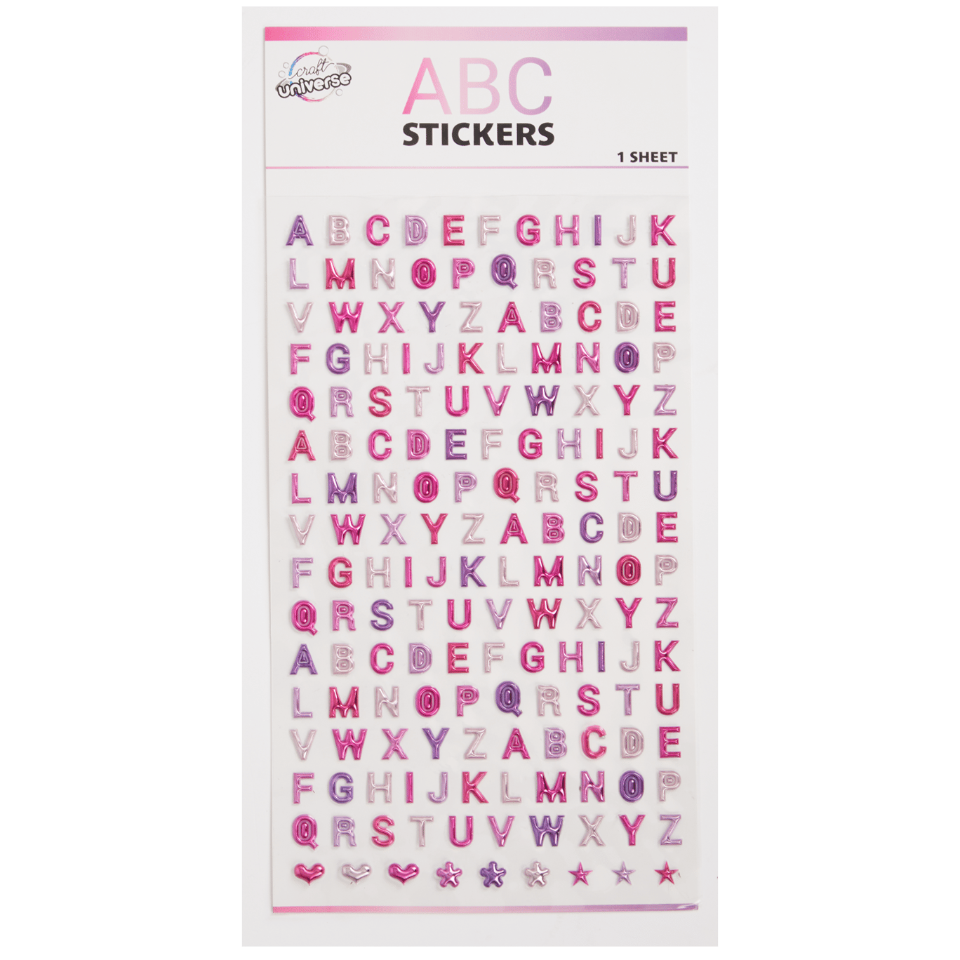 Craft Universe Mini-Buchstabensticker