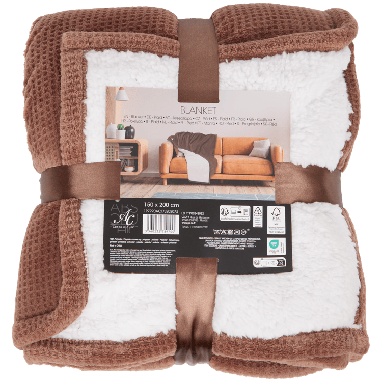 Absolu Chic Sherpa-Decke