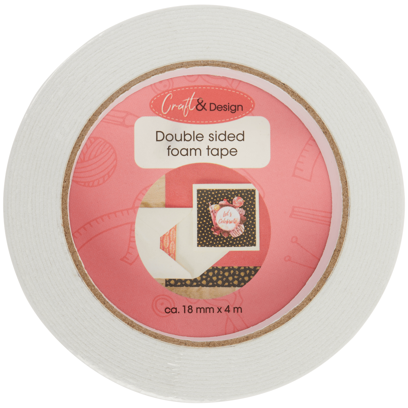 Cinta de espuma de doble cara Craft & Design