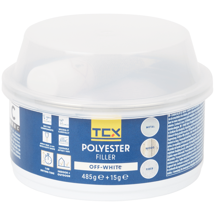 TCX polyester plamuur off-white
