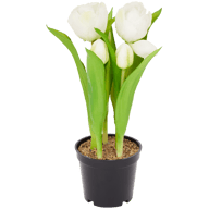 Tulipes artificielles en pot Home Accents