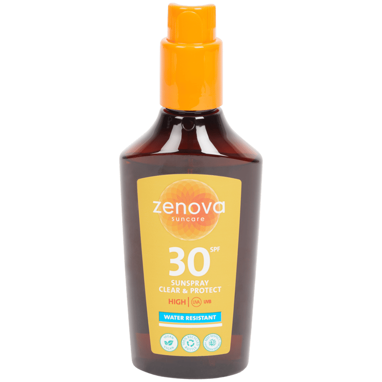 Spray solaire Zenova Clear & Protect