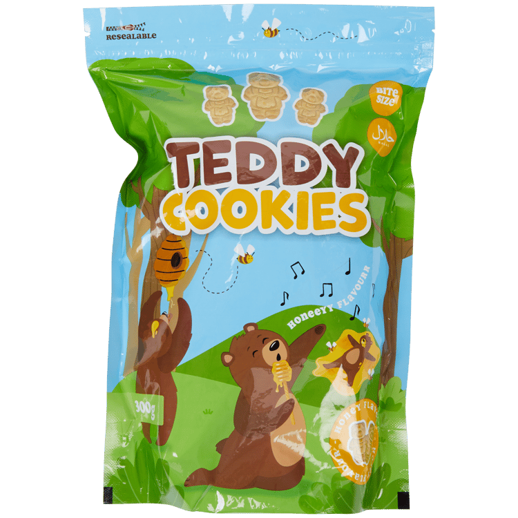 Teddybär-Kekse
