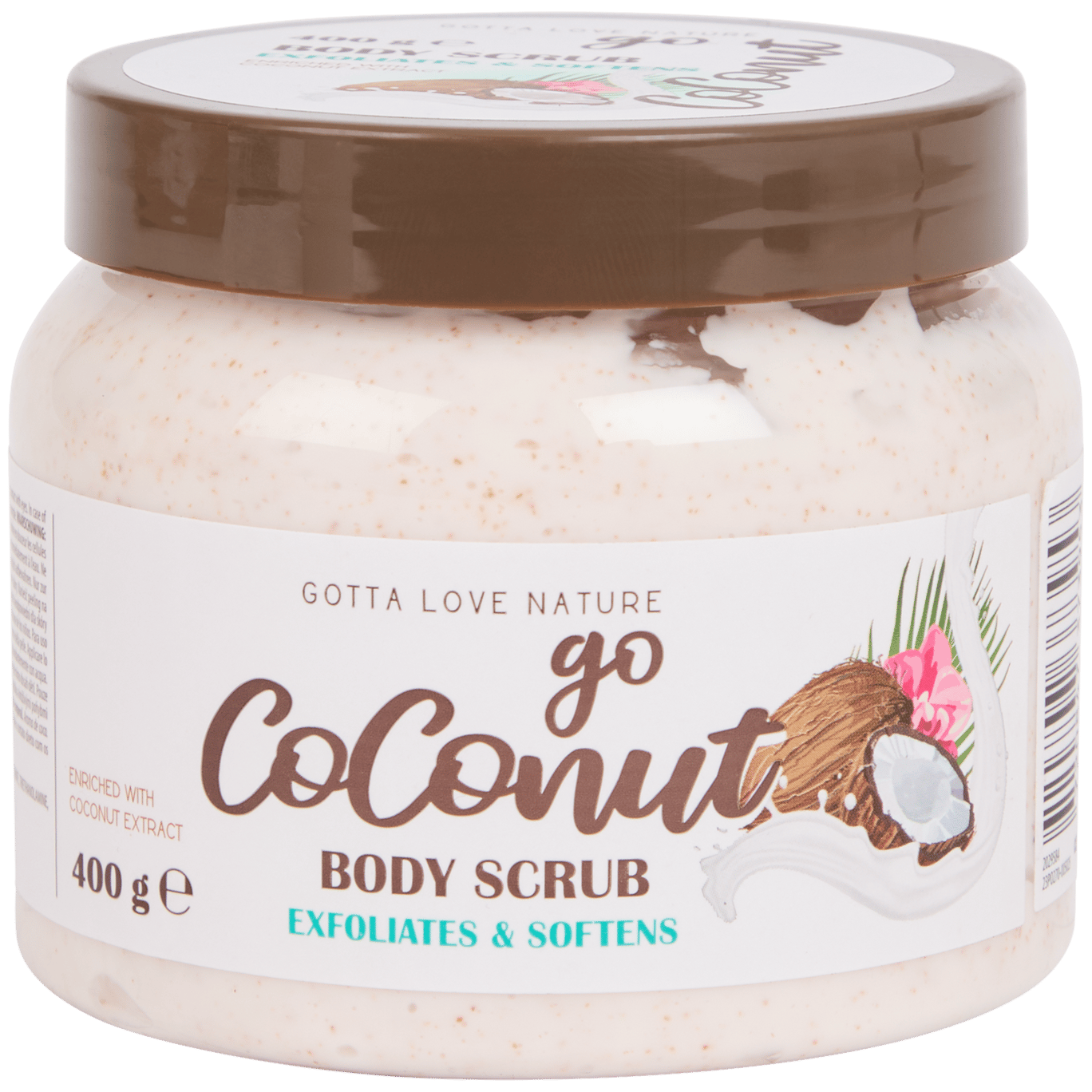 Exfoliante corporal Gotta Love Nature Go Coconut