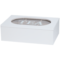 Krabička na čaj s textom
