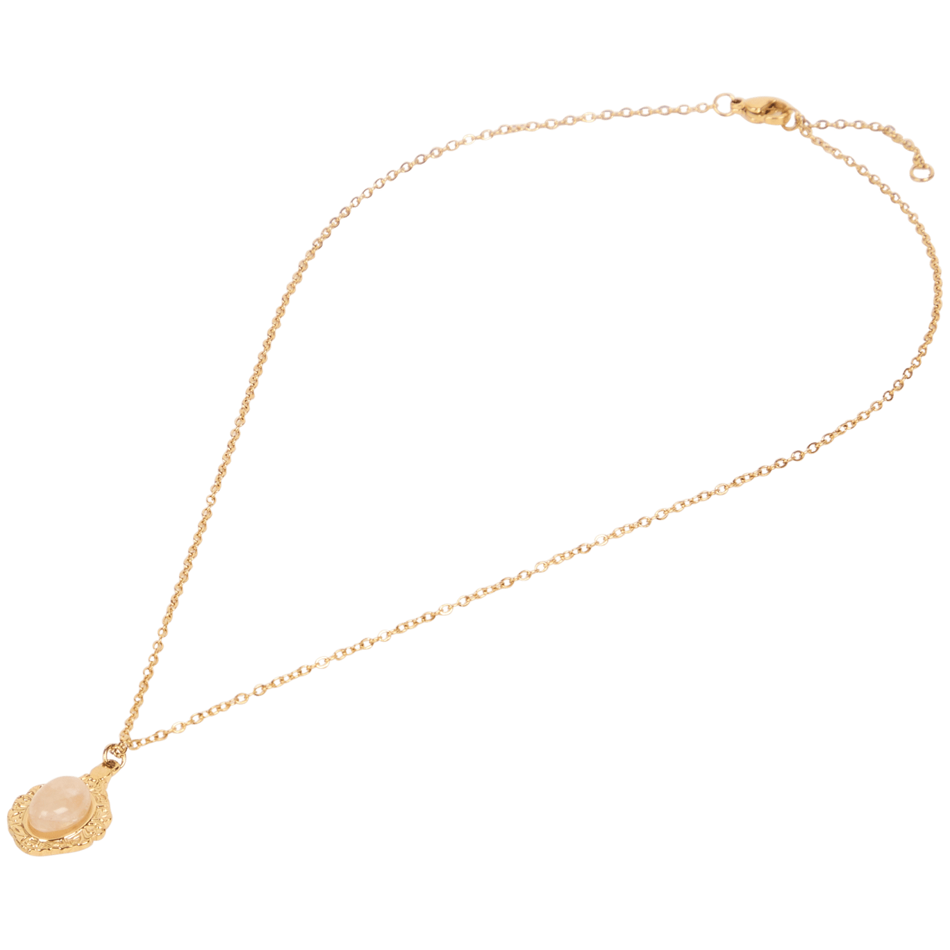 Collier avec pierre précieuse