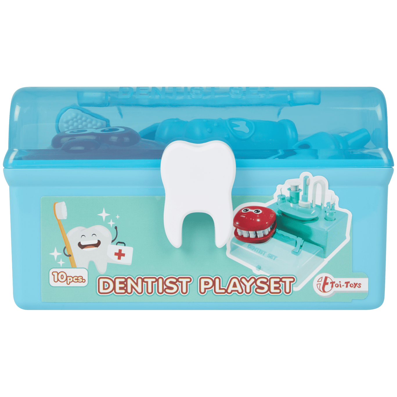Speelgoed-tandartskoffer