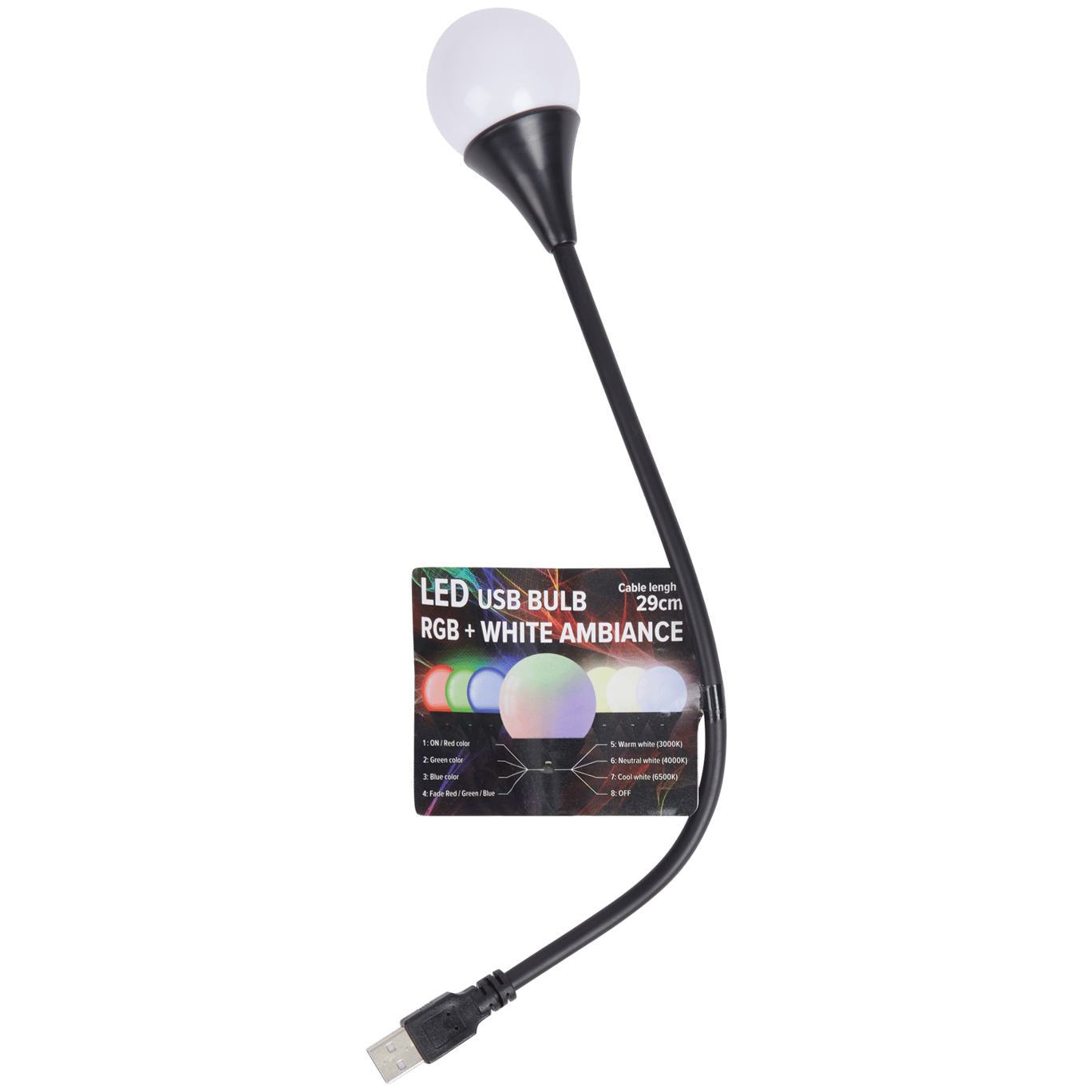 Eurodomest LED-USB-Leuchte