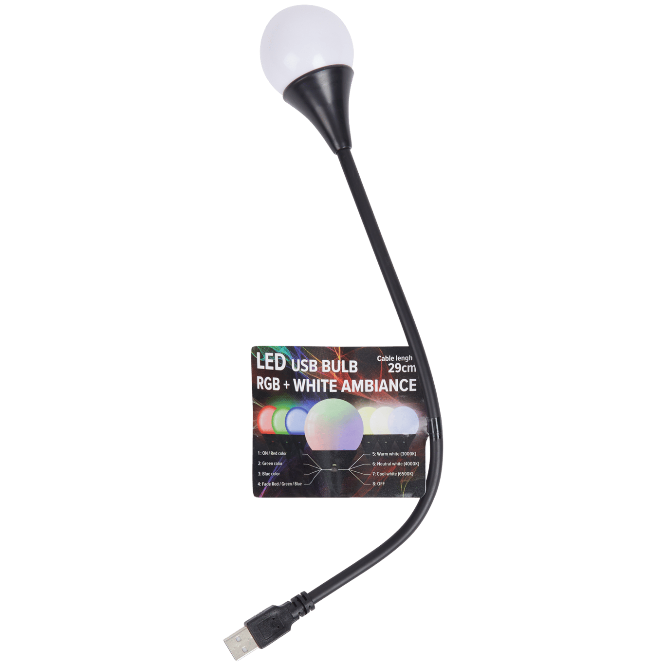 Bombilla LED USB Eurodomest