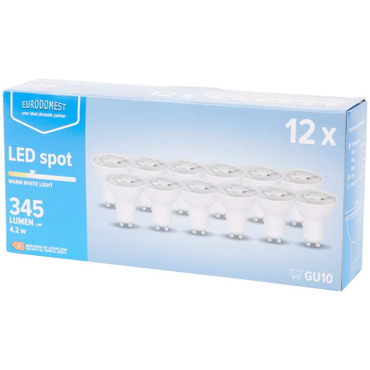 Ampoules LED spot Eurodomest