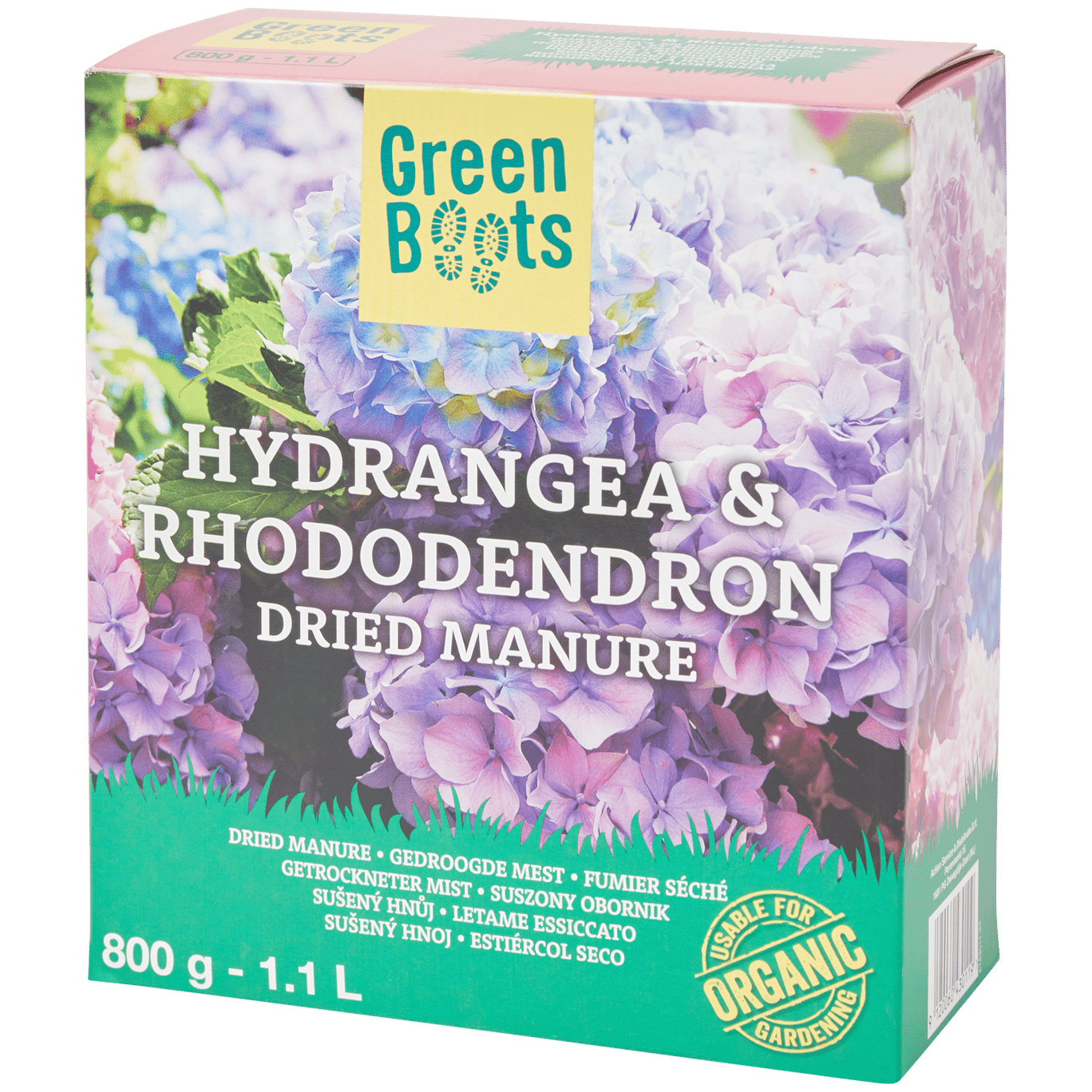 Engrais pour hortensias et rhododendrons Green Boots