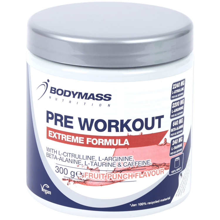 Protéines en poudre Bodymass Pre-workout