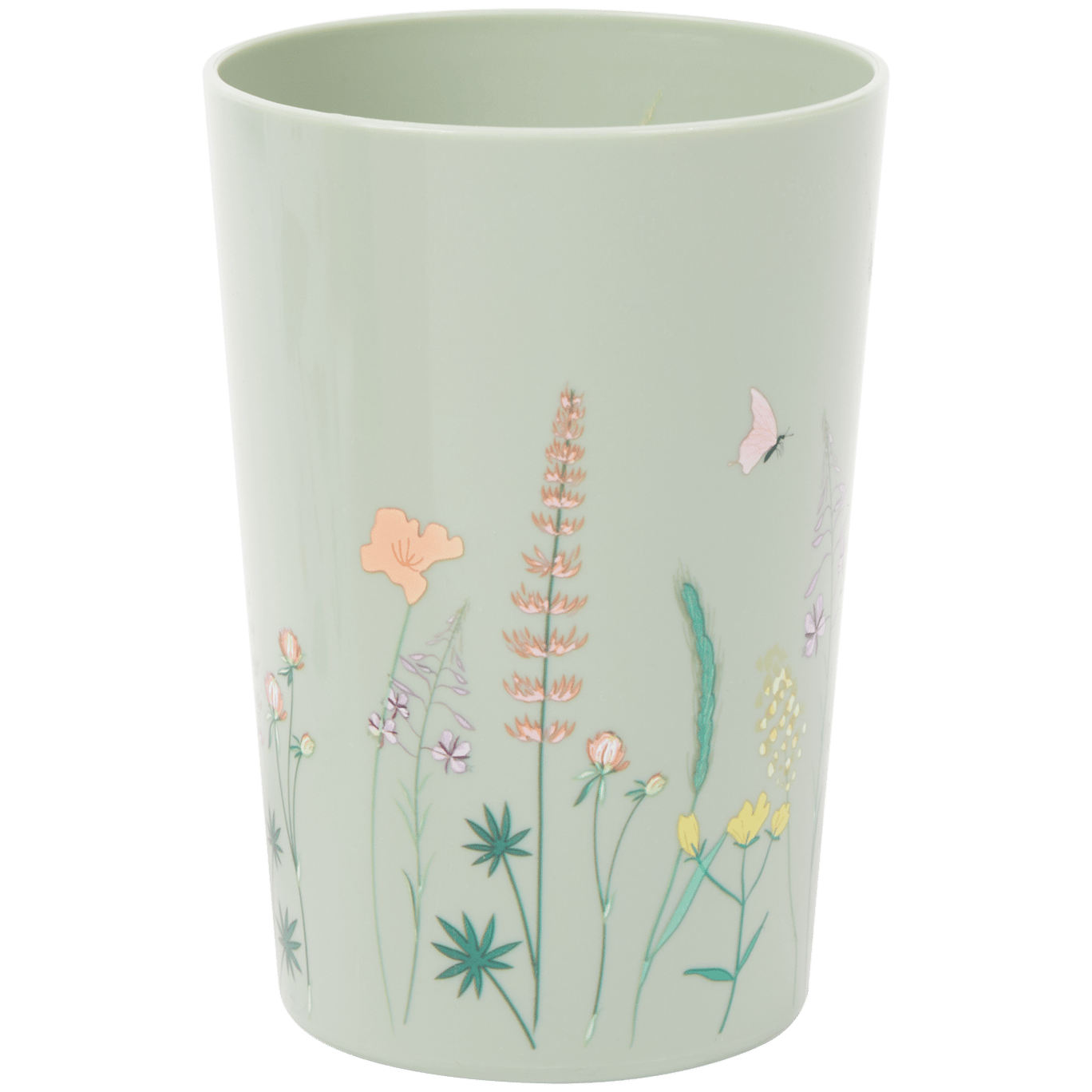 Vaso de plástico con estampado de jungla