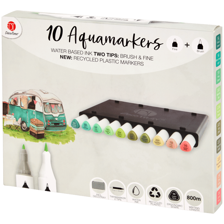 DécoTime aquamarkers