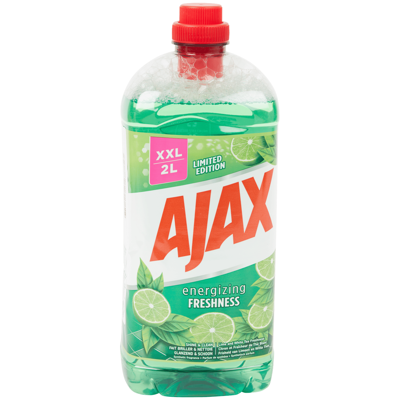 Nettoyant tout usage Ajax Citron et fraîcheur de thé blanc