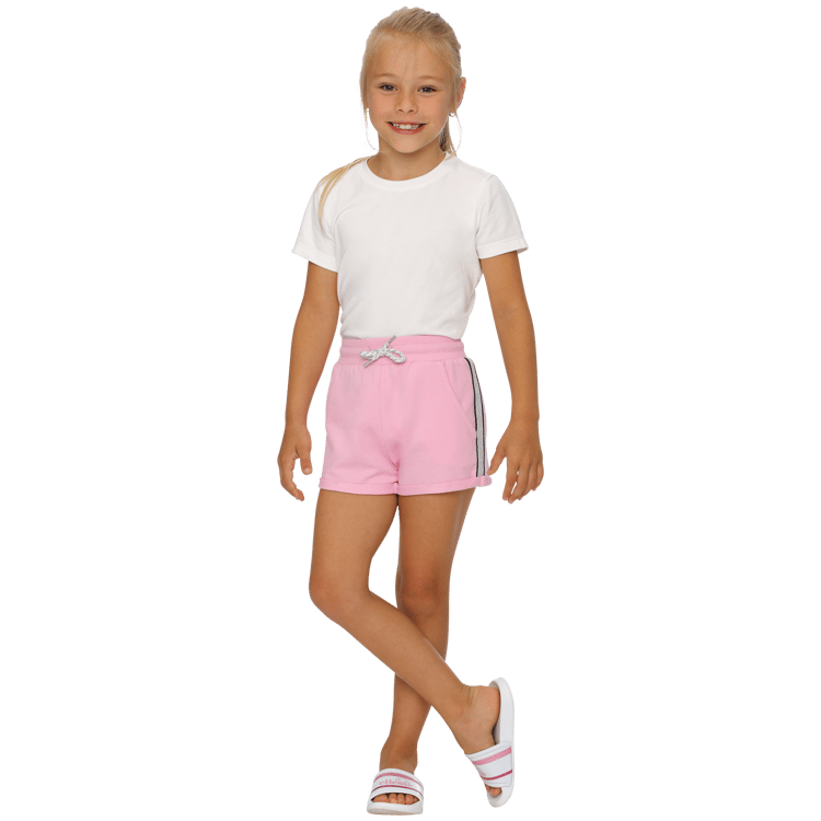 Short sweat pour enfant avec lurex