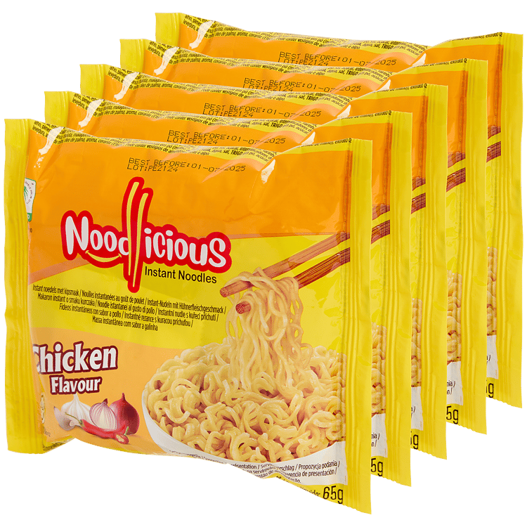 Noodlicious instant noedels Kip