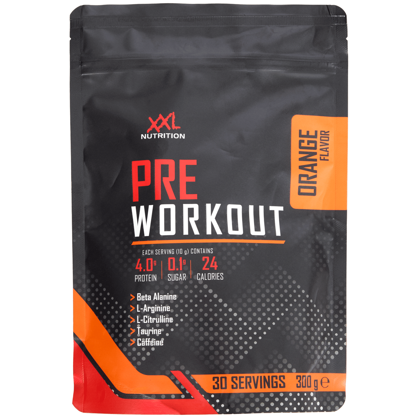 XXL Nutrition pre-workout Sinaasappel