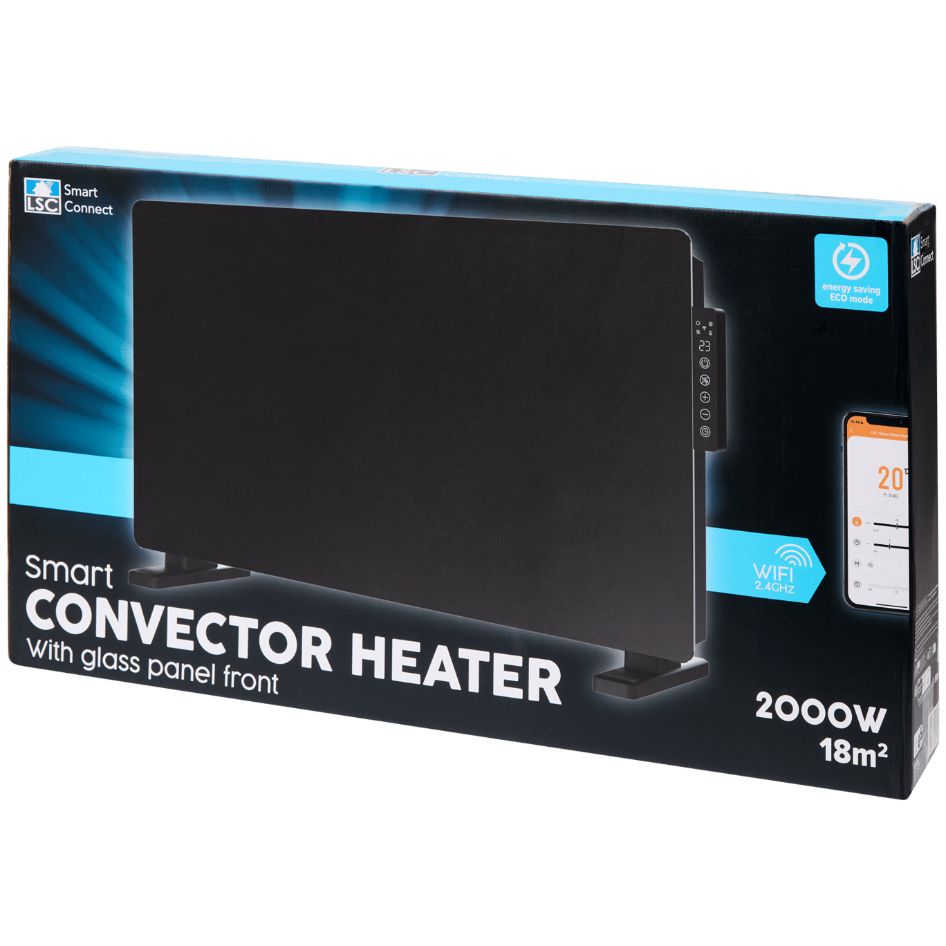 Aquecedor convector LSC Smart Connect