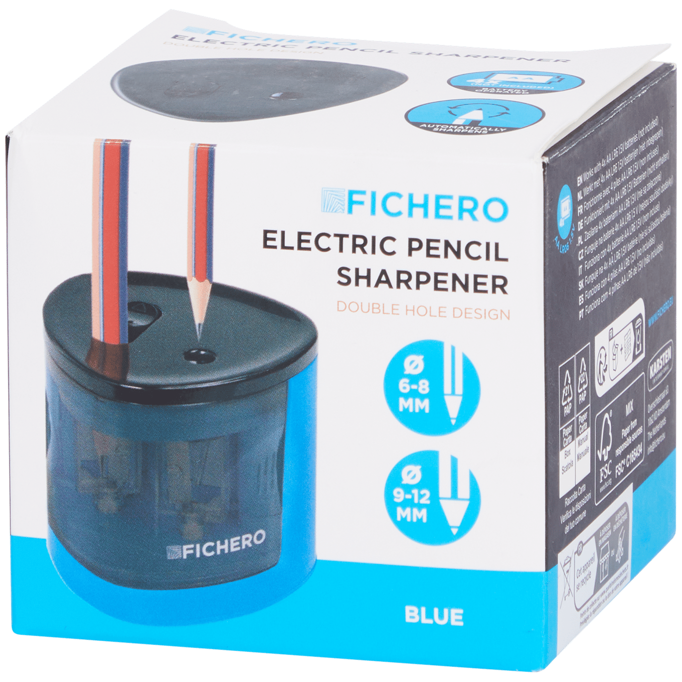 Taille-Crayon Electrique avec réserve - 1 usage - 220 V
