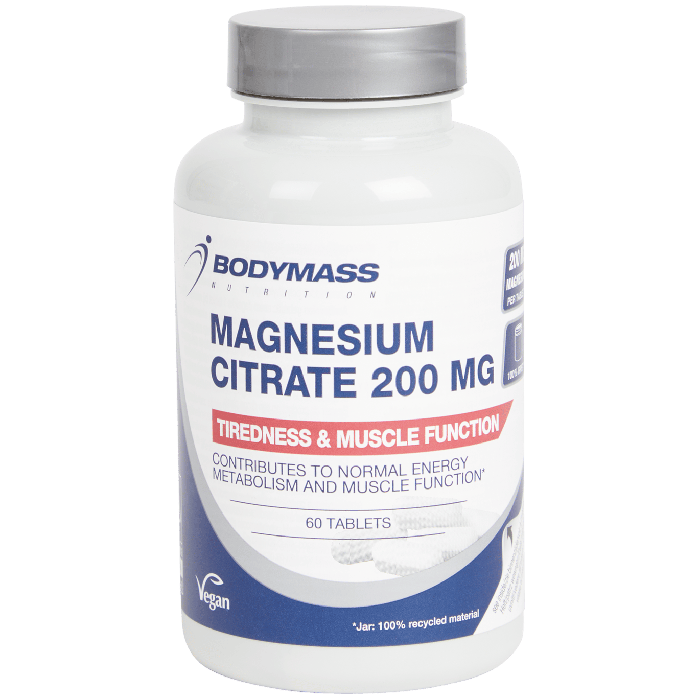 Capsules de magnésium Bodymass