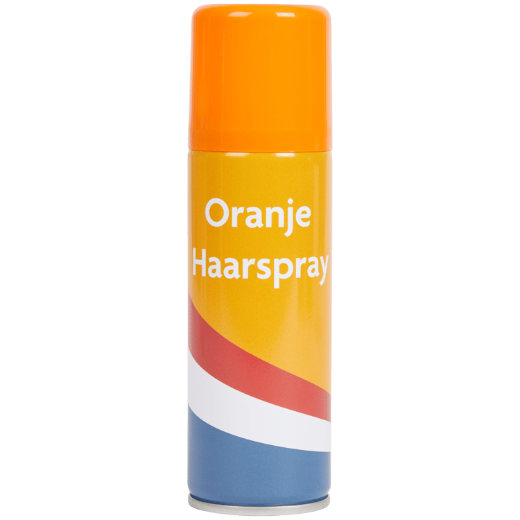 Oranje haarspray