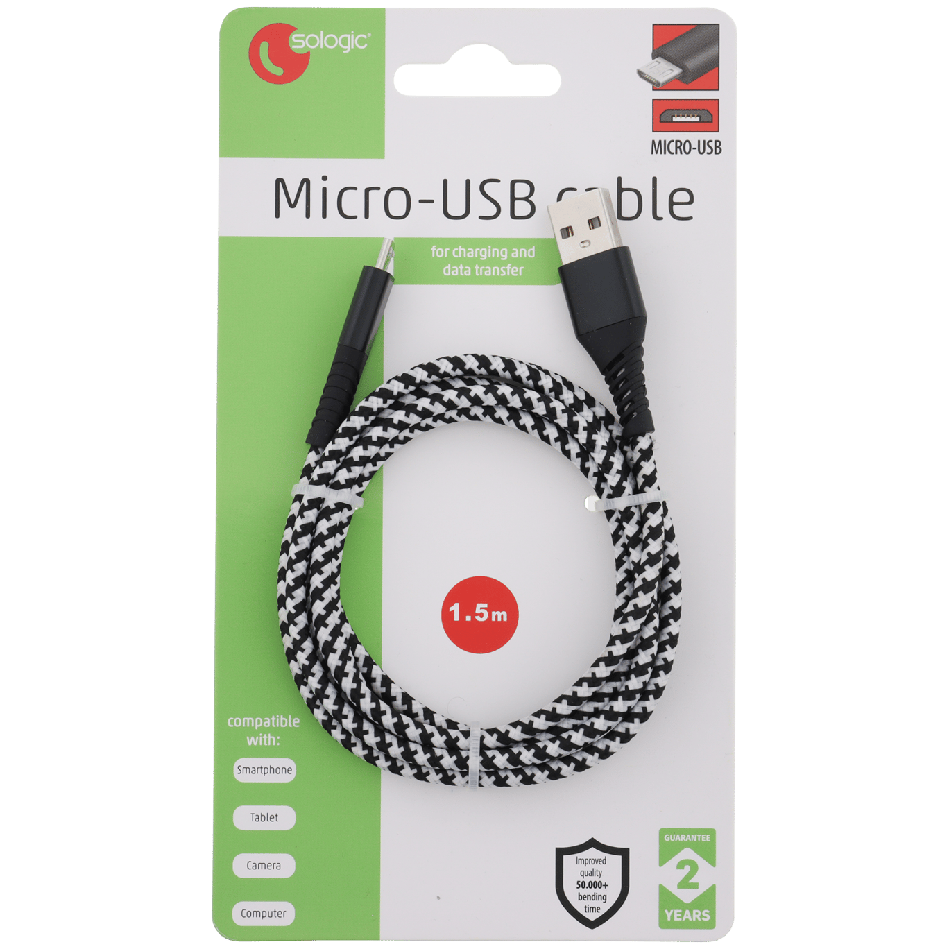 Sologic Micro-USB-Kabel Action.com