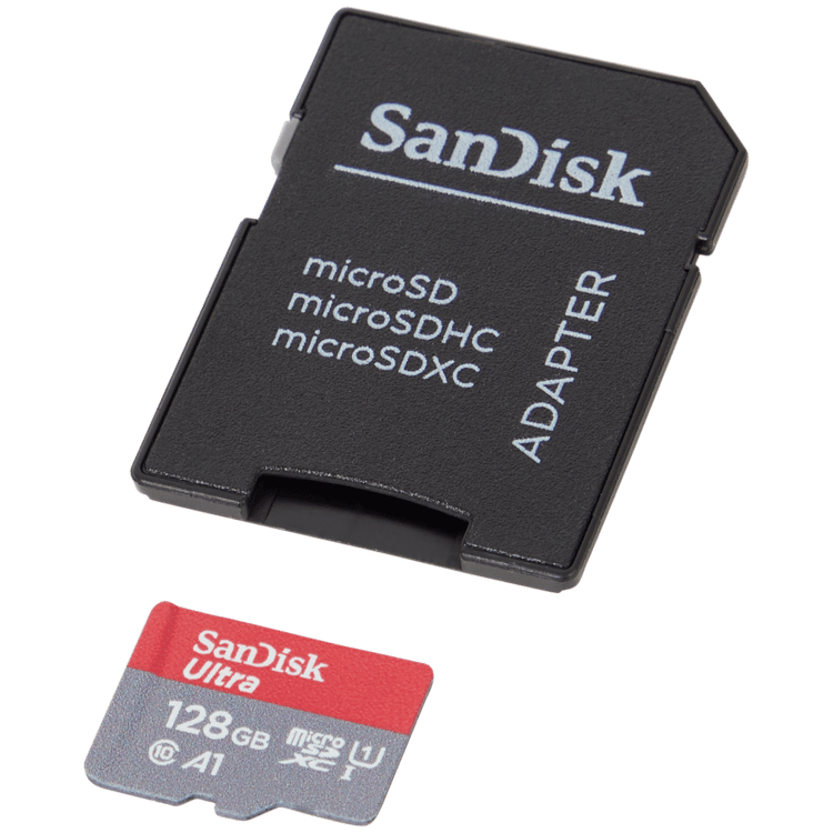 Cartão micro SDXC SanDisk Ultra