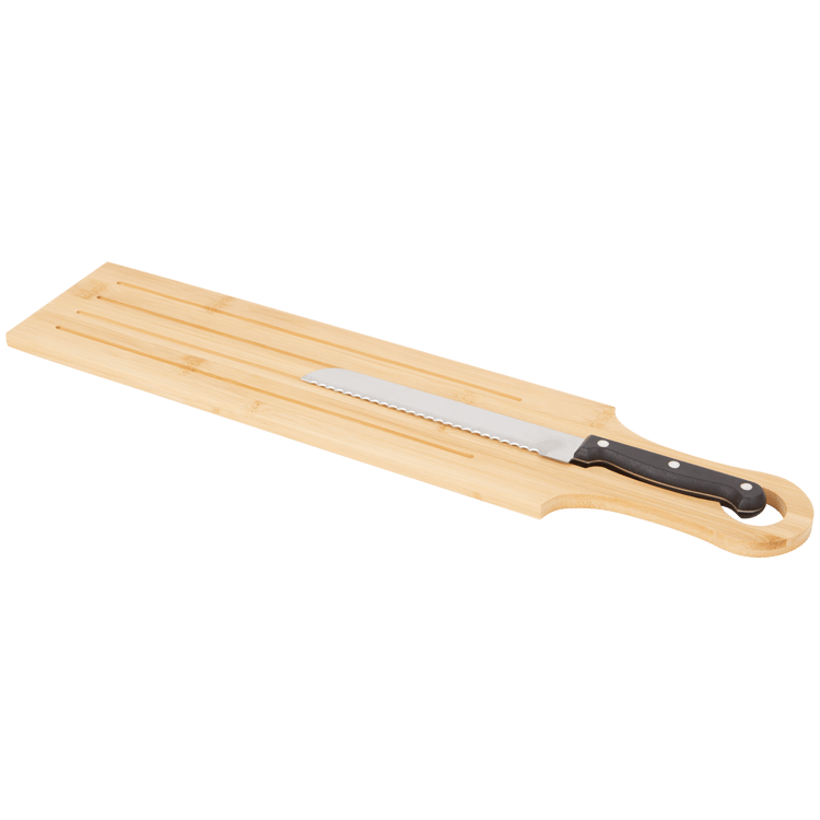 Tábua de corte com faca de pão Lowenthal